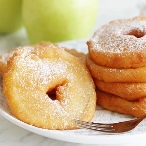 How to Make APPLE FRITTERS