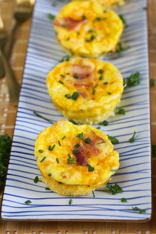 Cheddar Bacon Egg Muffin Cups