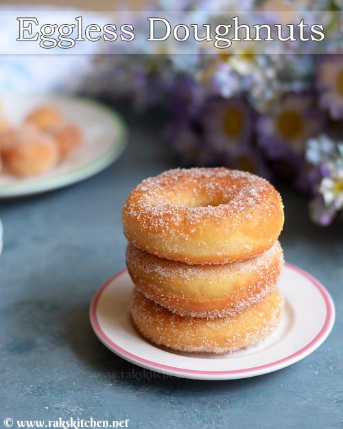 Eggless doughnut recipe, Basic donut, soft &amp; light