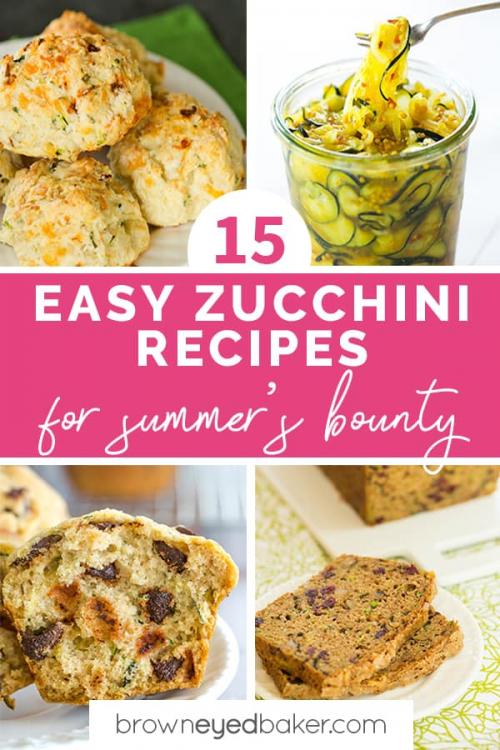 15 Easy Zucchini Recipes for Summer