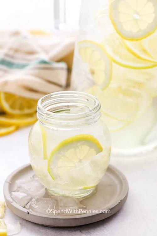 Refreshing Lemon Water