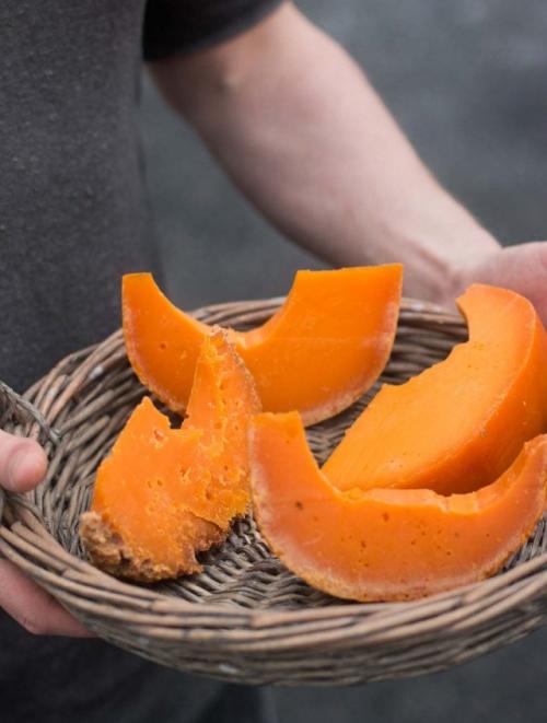 Making Mimolette Cheese