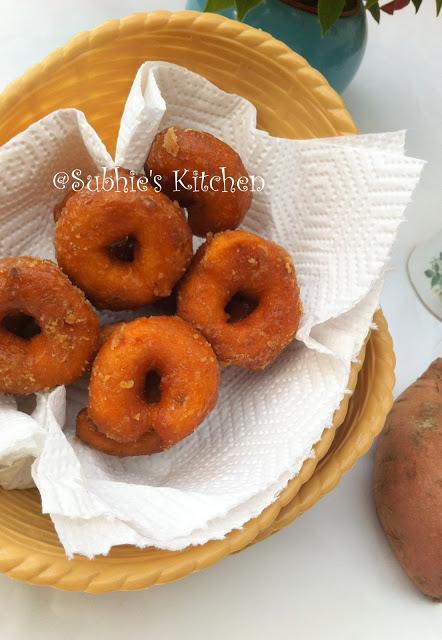 Malaysian sweet potato Donut- Kuih Keria