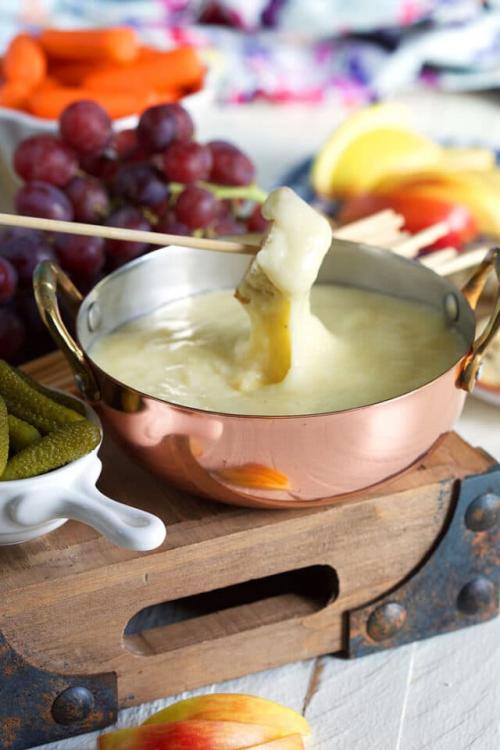 Swiss Cheese Fondue Recipe