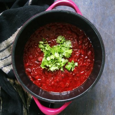 Beetroot Dal | Beetroot Lentil Soup Recipe
